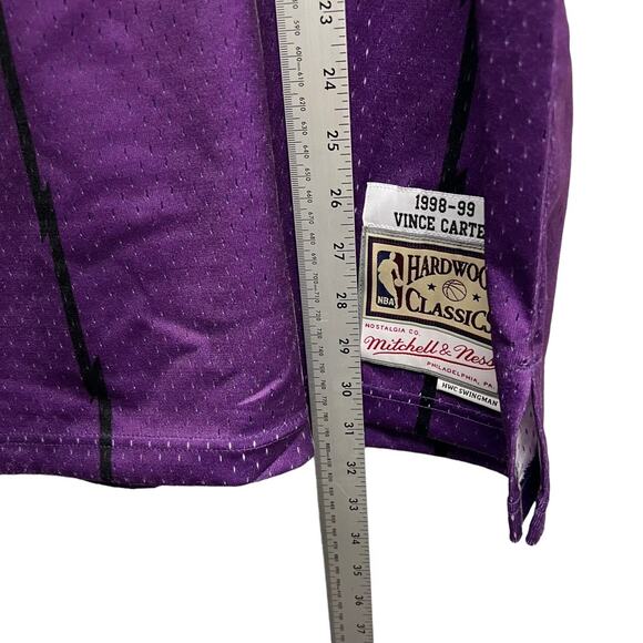 Mitchell & Ness 1998-99 Toronto Raptors Road Vince Carter Authentic Jersey Sz XL - Picture 7 of 8